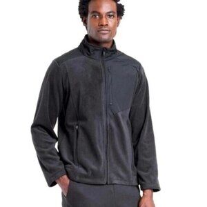 All in Motion Black Full Zip Warm PolarTec Fleece Jacket Men's Size 2XL
